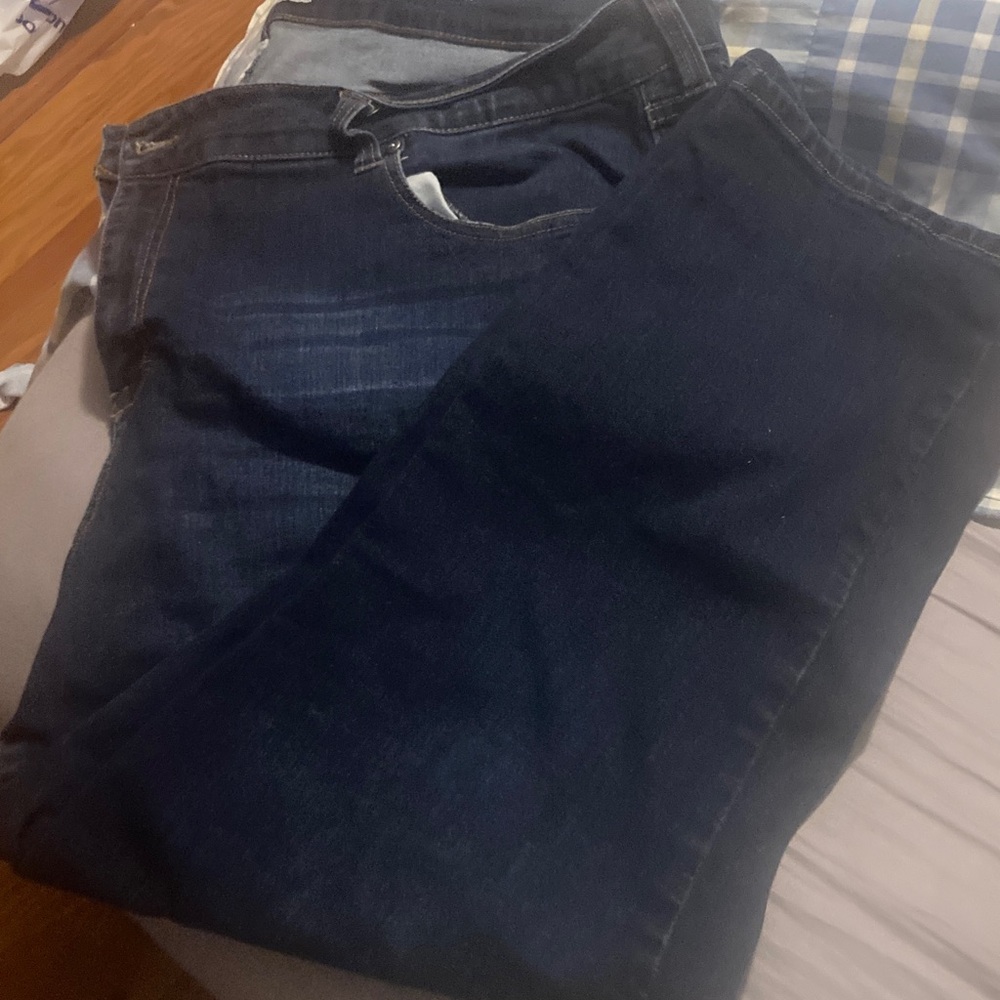 Dark Blue Denim Jeans